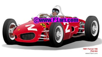 Ferrari 156 1961 Phil Hill
