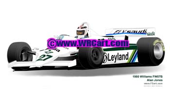 Williams FW07 1980 Alan Jones