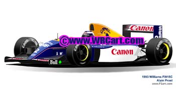 Williams FW15C 1993 Alain Prost
