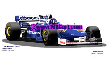 Williams FW18 1996 Damon Hill