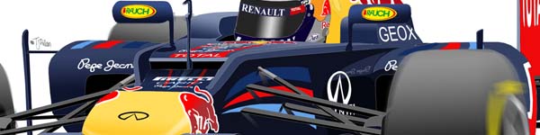 Red Bull RB8 2012 Sebastien Vettel close up