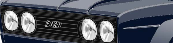 Fiat 131  close up