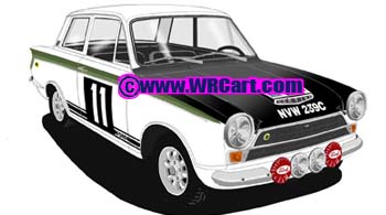 Ford Cortina I RAC Rally Rally 1966 Bengtt Soderstrom