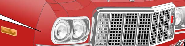 Ford Gran Torino  close up
