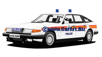Rover SD1 facelift Metropolitan police
