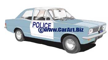 Vauxhall Viva  Bedfordshire police